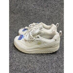 SKETCHER SHAPE UPS WOMENS SIZE 9 White NWT